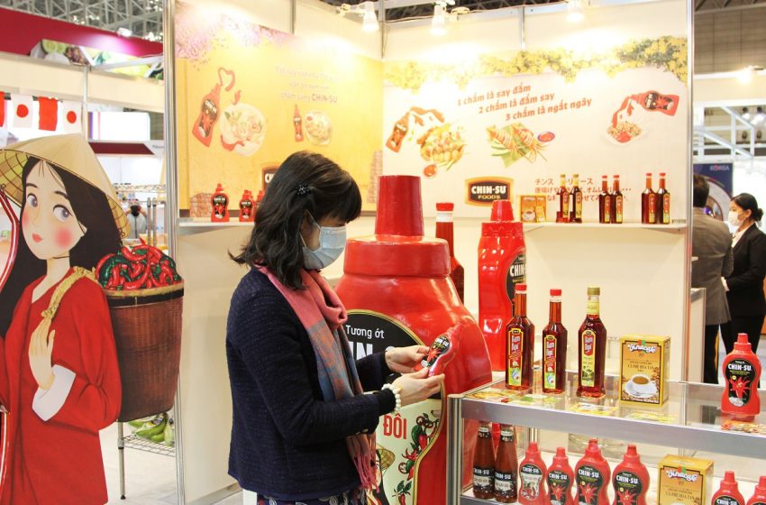  Tương ớt Chin-Su nổi bật tại triển lãm thực phẩm và đồ uống quốc tế Nhật Bản